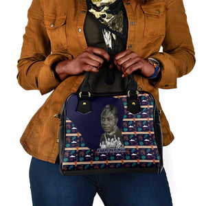 Kwame Nkrumah Shoulder Handbag Ghana Pan-African Print Design Portrait and Anti-Colonial Legacy Tribute - African Pride