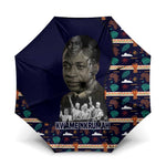 Kwame Nkrumah Umbrella Ghana Pan-African Print Design Portrait and Anti-Colonial Legacy Tribute - African Pride