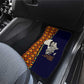 Kwame Nkrumah Ghana Car Mats African Map Pattern Design and Economic Freedom Quote Tribute - African Pride