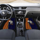 Kwame Nkrumah Ghana Car Mats African Map Pattern Design and Economic Freedom Quote Tribute - African Pride