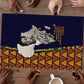 Kwame Nkrumah Ghana Puzzle African Map Pattern Design and Economic Freedom Quote Tribute - African Pride