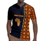 Kwame Nkrumah Ghana Rugby Jersey African Map Pattern Design and Economic Freedom Quote Tribute - African Pride