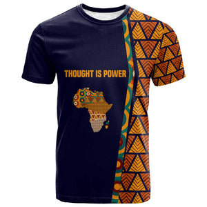 Kwame Nkrumah Ghana T shirt African Map Pattern Design and Economic Freedom Quote Tribute - African Pride