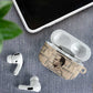 Kwame Nkrumah AirPods Case with Raised Fist Design and Independence Quote Ghana 1957 Tribute - African Pride