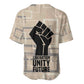 Kwame Nkrumah Baseball Jersey with Raised Fist Design and Independence Quote Ghana 1957 Tribute - African Pride