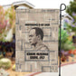 Kwame Nkrumah Garden Flag with Raised Fist Design and Independence Quote Ghana 1957 Tribute - African Pride