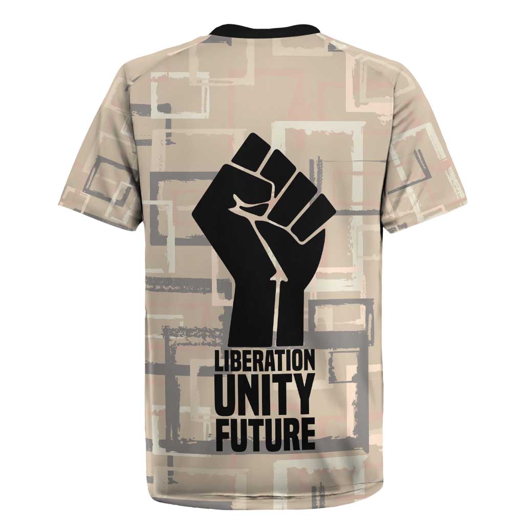 Kwame Nkrumah Rugby Jersey with Raised Fist Design and Independence Quote Ghana 1957 Tribute - African Pride