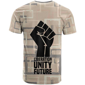 Kwame Nkrumah T shirt with Raised Fist Design and Independence Quote Ghana 1957 Tribute - African Pride