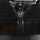Mali Map Car Mats Vulture in Gliding Flight - African Patterns Design