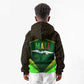 Mali Map Kid Hoodie Vulture in Gliding Flight - African Patterns Design
