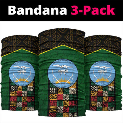 Mali Map Neck Gaiter Vulture in Gliding Flight - African Patterns Design TS04
