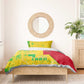 Mali in My Heart Bedding Set Map with National Flag Colors