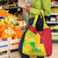 Mali in My Heart Grocery Bag Map with National Flag Colors