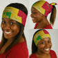 Mali in My Heart Neck Gaiter Map National Flag Colors TS04