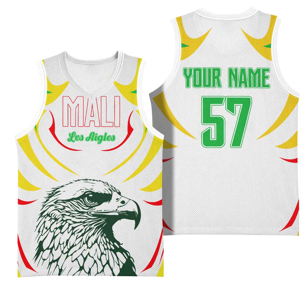 Mali Les Aigles Football Basketball Jersey Eagles Sporty Style TS04