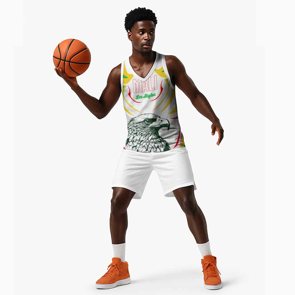 Mali Les Aigles Football Basketball Jersey Eagles Sporty Style TS04