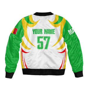 Mali Les Aigles Football Bomber Jacket Eagles Sporty Style