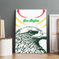 Mali Les Aigles Football Canvas Wall Art Eagles Sporty Style
