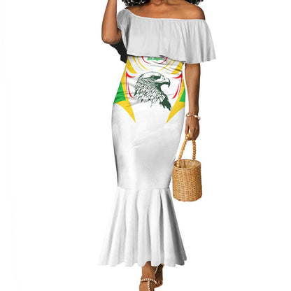 Mali Les Aigles Football Mermaid Dress Eagles Sporty Style