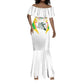 Mali Les Aigles Football Mermaid Dress Eagles Sporty Style