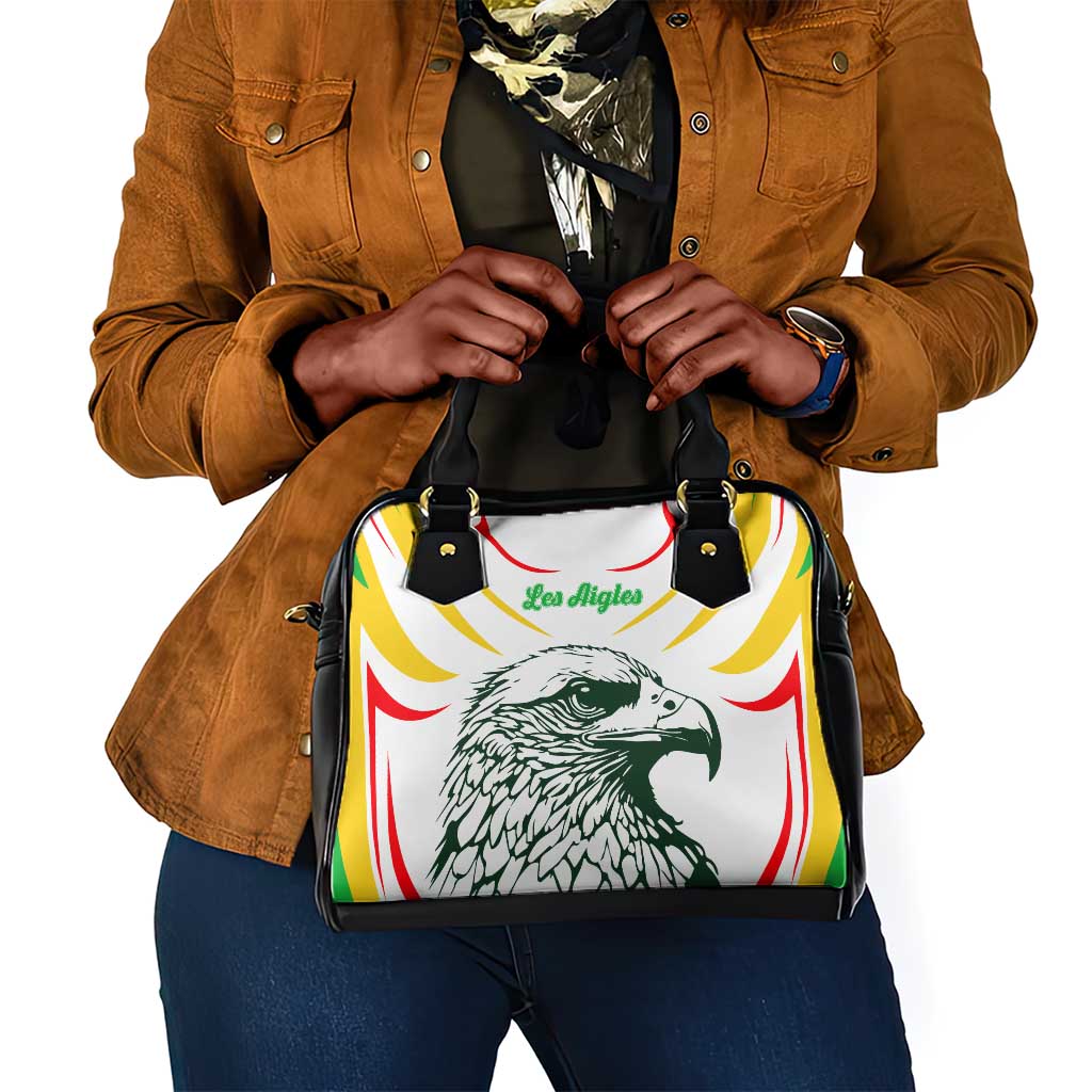 Mali Les Aigles Football Shoulder Handbag Eagles Sporty Style