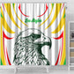 Mali Les Aigles Football Shower Curtain Eagles Sporty Style