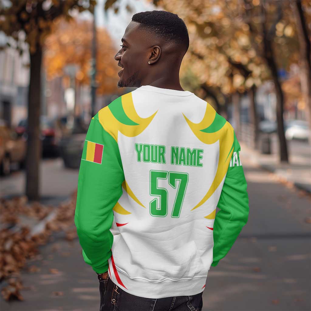 Mali Les Aigles Football Sweatshirt Eagles Sporty Style