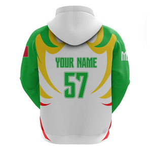 Mali Les Aigles Football Zip Hoodie Eagles Sporty Style