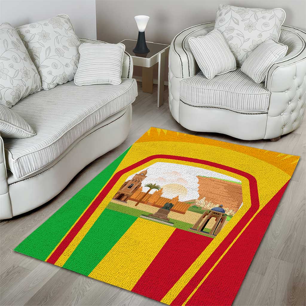 I Love Mali Area Rug Famous Tourist Destinations