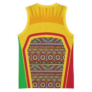 I Love Mali Basketball Jersey Famous Tourist Destinations TS04
