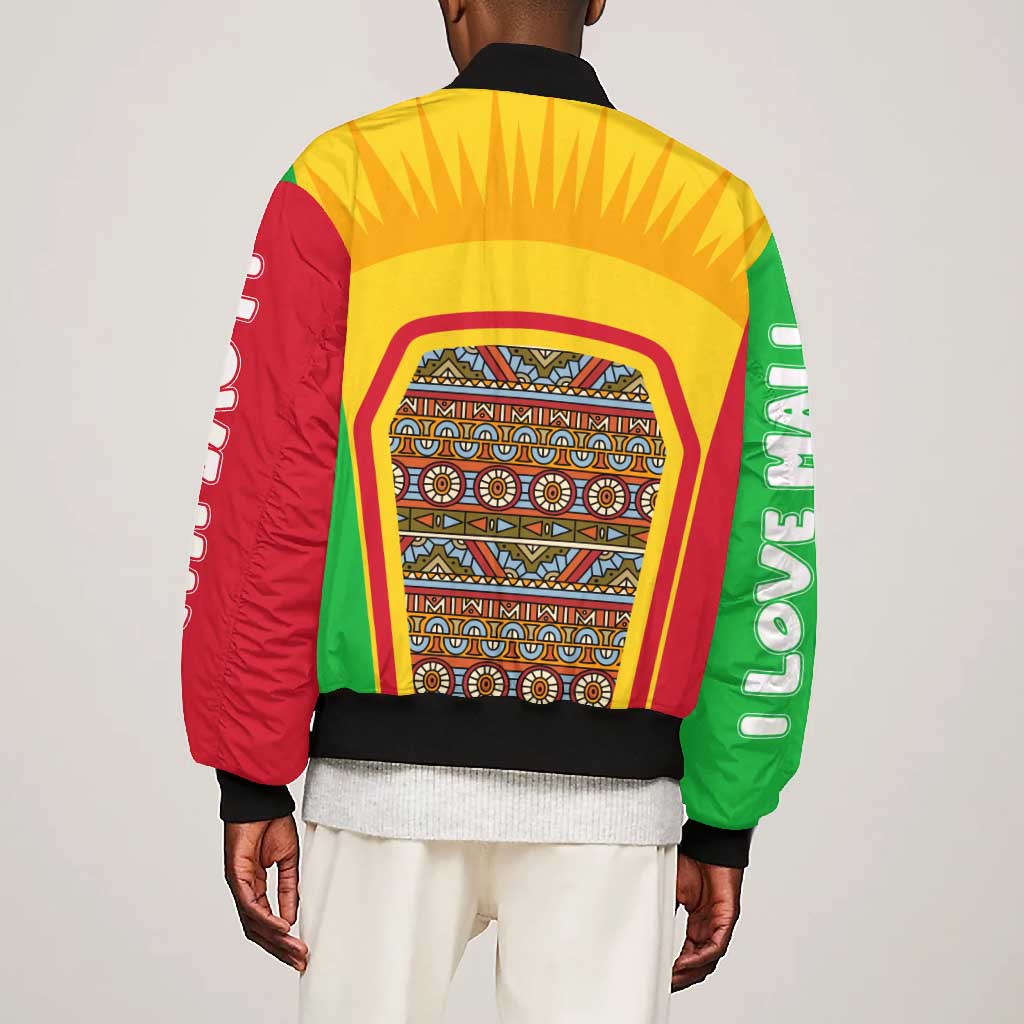 I Love Mali Bomber Jacket Famous Tourist Destinations