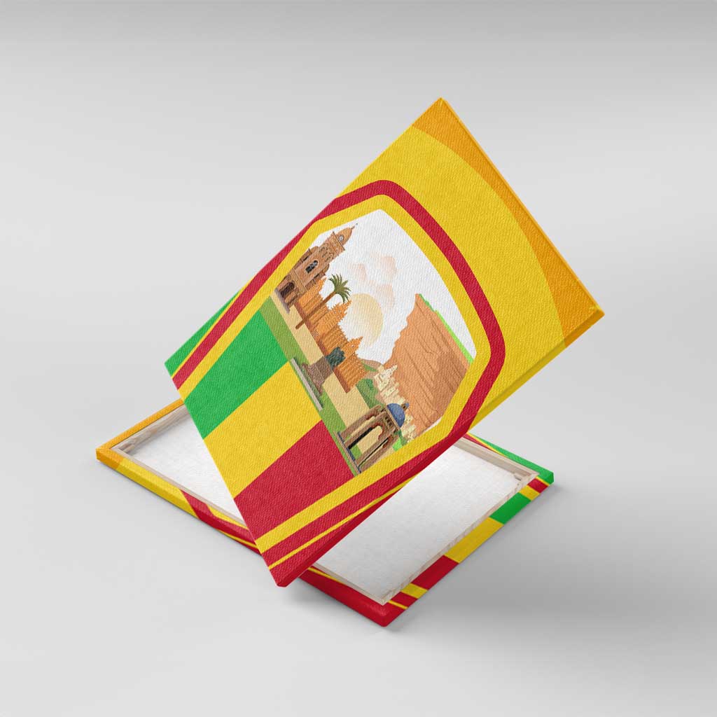 I Love Mali Canvas Wall Art Famous Tourist Destinations