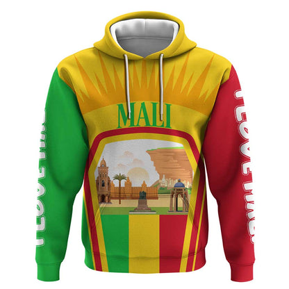 I Love Mali Hoodie Famous Tourist Destinations