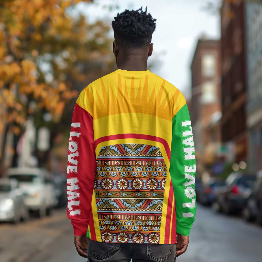I Love Mali Long Sleeve Shirt Famous Tourist Destinations