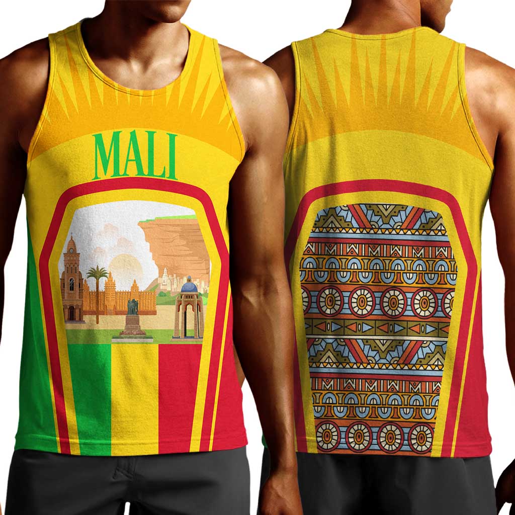 I Love Mali Men Tank Top Famous Tourist Destinations