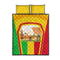 I Love Mali Quilt Bed Set Famous Tourist Destinations