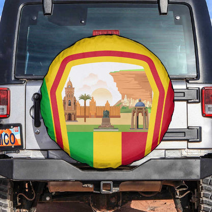 I Love Mali Spare Tire Cover Famous Tourist Destinations