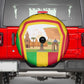 I Love Mali Spare Tire Cover Famous Tourist Destinations