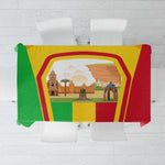 I Love Mali Tablecloth Famous Tourist Destinations