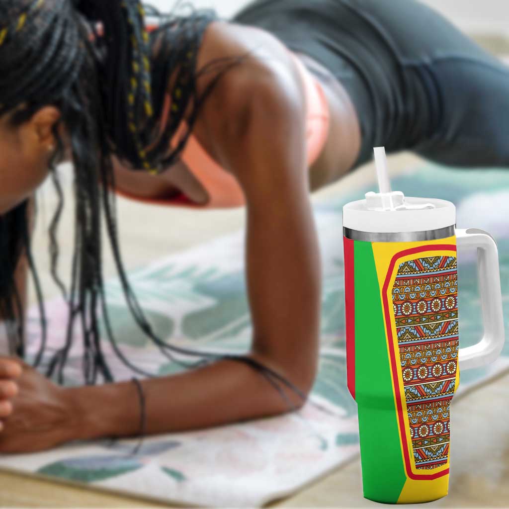 I Love Mali Tumbler With Handle Famous Tourist Destinations