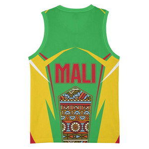 Mali Vulture Eagles Basketball Jersey African Pattern Flag Color TS04