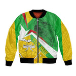Mali Vulture Eagles Bomber Jacket African Pattern Flag Color
