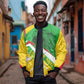 Mali Vulture Eagles Bomber Jacket African Pattern Flag Color