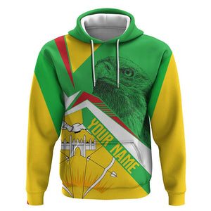 Mali Vulture Eagles Hoodie African Pattern Flag Color