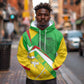 Mali Vulture Eagles Hoodie African Pattern Flag Color