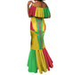 Mali Vulture Eagles Mermaid Dress African Pattern Flag Color