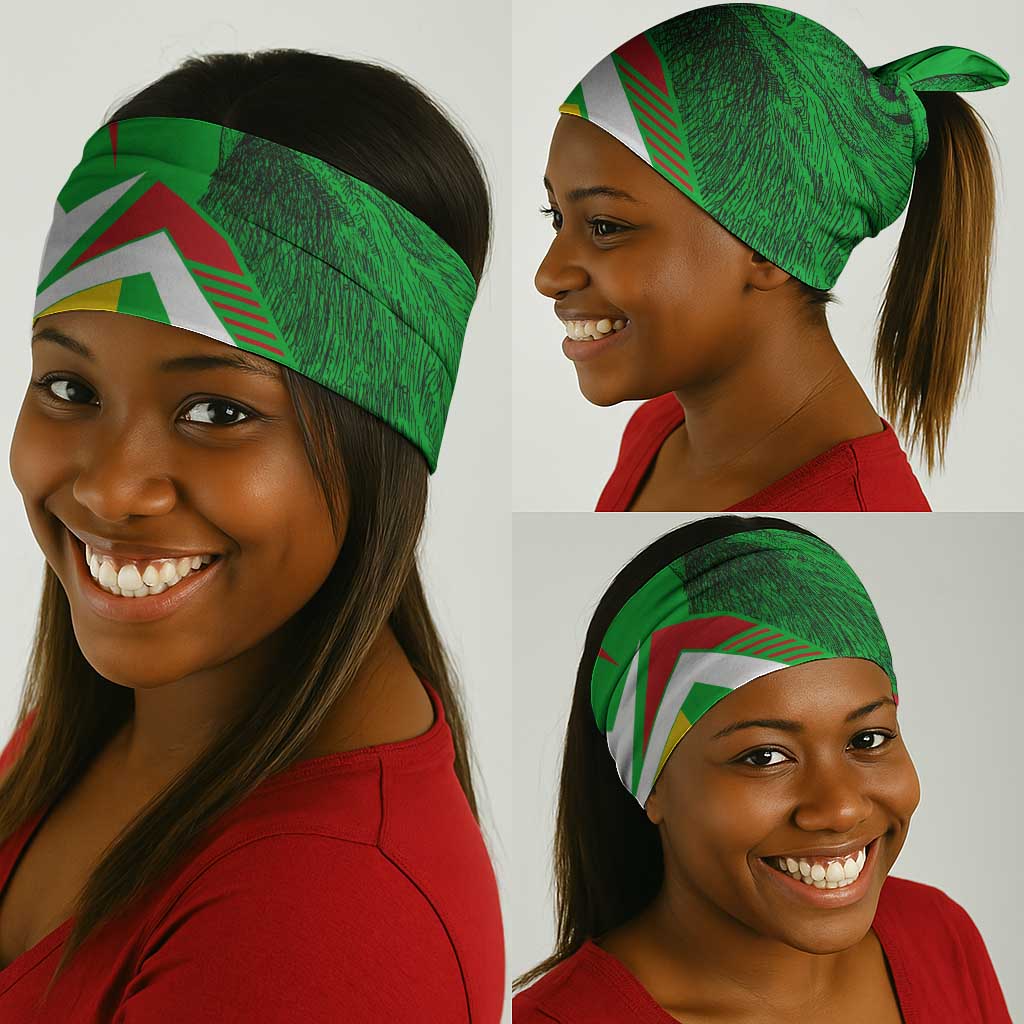 Mali Vulture Eagles Neck Gaiter African Pattern Flag Color TS04