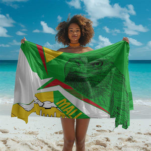 Mali Vulture Eagles Sarong African Pattern Flag Color