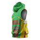 Mali Vulture Eagles Sleeveless Hoodie African Pattern Flag Color - African Pride