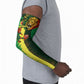 Personalized Senegal Football Lion Arm Sleeves Fierce Roaring Lion Soccer Art With Senegal Flag